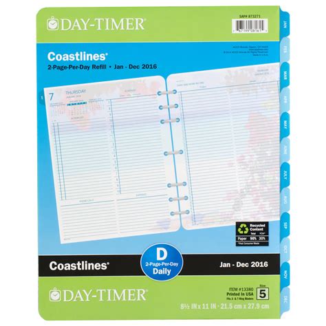 Day Timer Refills Amazon