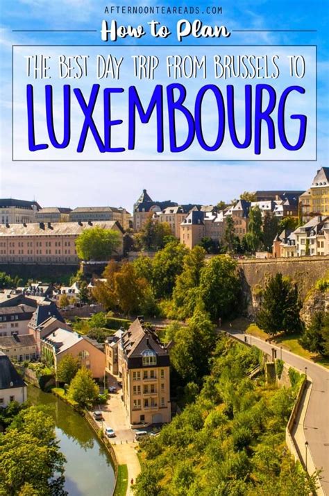 day trip from brussels to luxembourg city