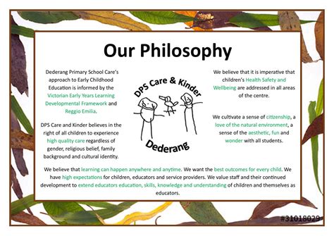 Daycare Philosophy Examples