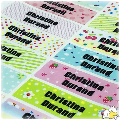 Daycare Sticker Labels