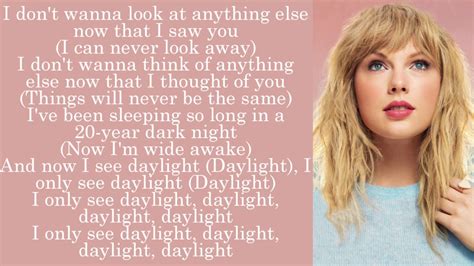 Daylight wallpaper Taylor lyrics, Taylor swift lyrics, Taylor swift