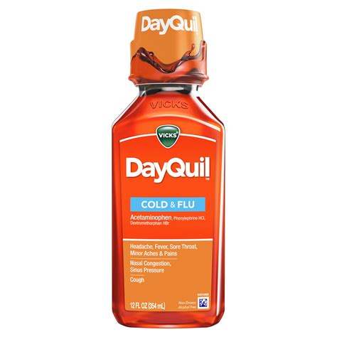 dayquil & nyquil how to use