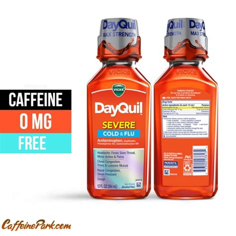 dayquil caffeine