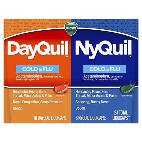 dayquil vs nyquil ingredients