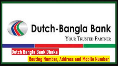dbbl dhanmondi branch routing number