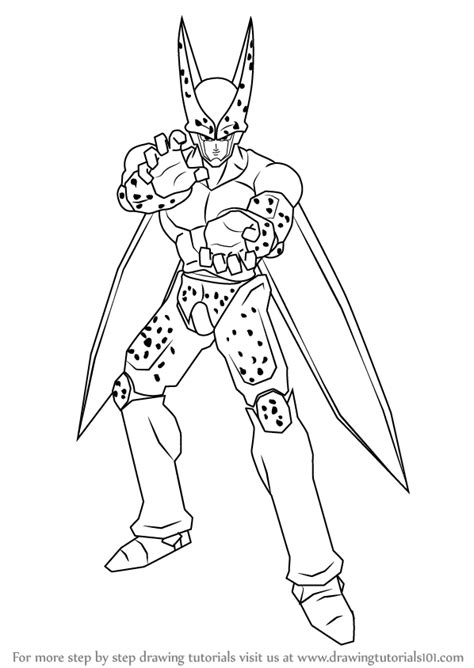 Dbz Cell Coloring Pages