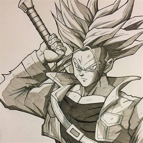 Dbz Drawings Trunks