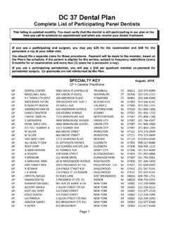 dc 37 union dental list