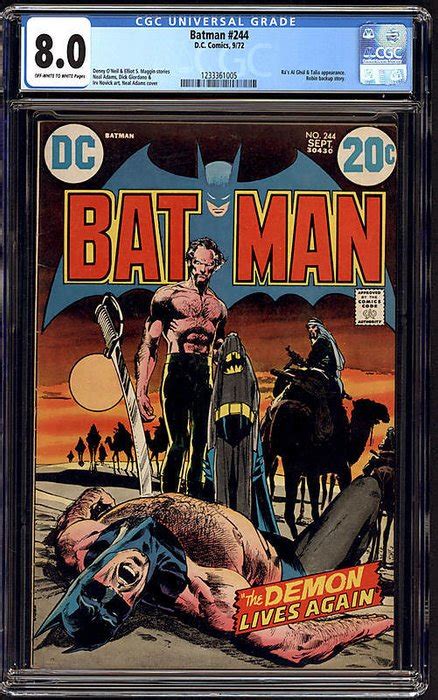dc comics batman 244