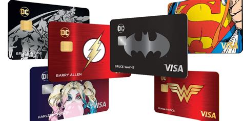 dc comics credit card