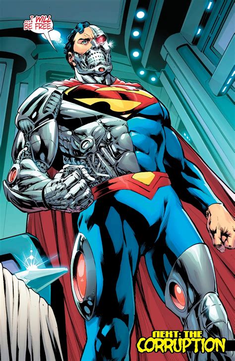 dc comics cyborg superman