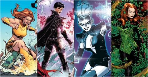 dc comics female villains characters list