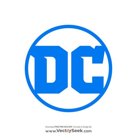 dc comics logo svg