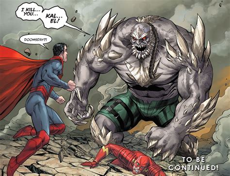 dc comics superman doomsday