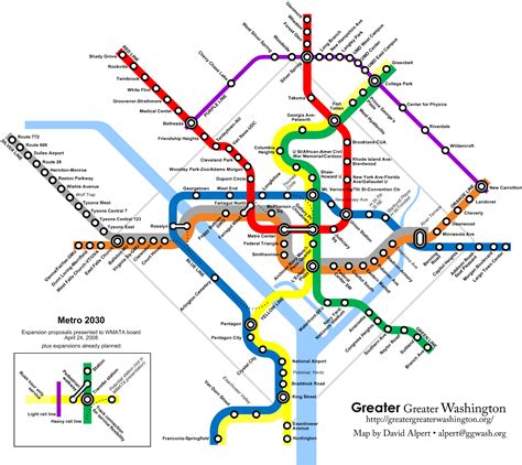 dc metro map updated