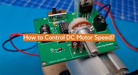 Dc Motor Speed Control Algorithm