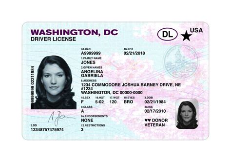 dc non driver identification card