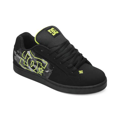 dc shoes black and gold