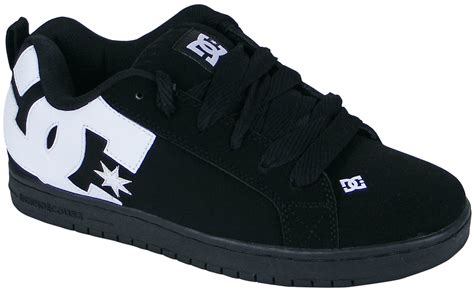 dc shoes black and white