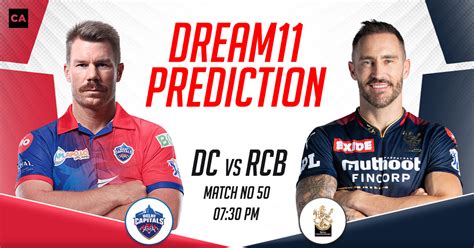 dc vs rcb dream11 prediction today match