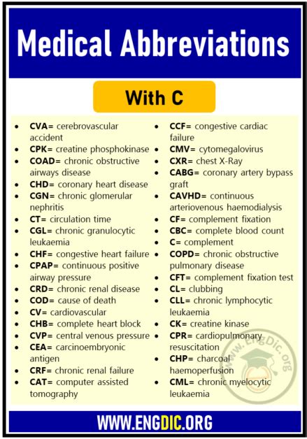 dca medical abbreviation