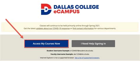 dcccd ecampus login
