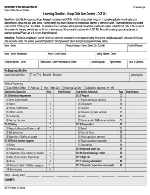 dcf 251 forms & publications