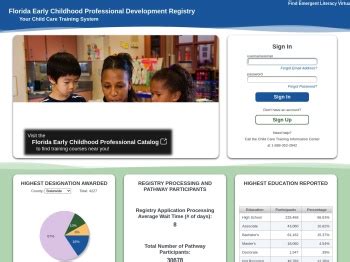 dcf child care training florida login portal