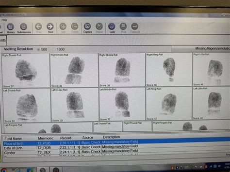 dcf fingerprinting portal