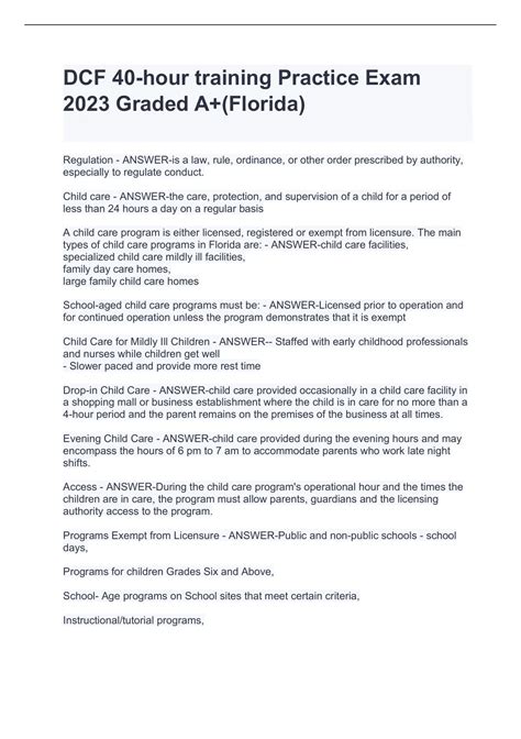 dcf florida training