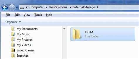 dcim camera folder