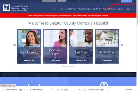 dcmh clinic patient portal