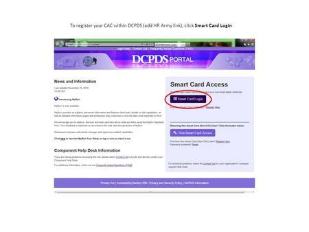 dcpds login cac