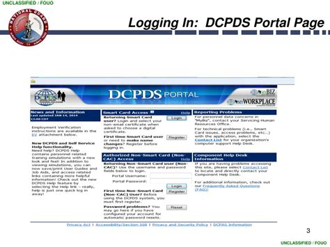 dcpds portal access from home