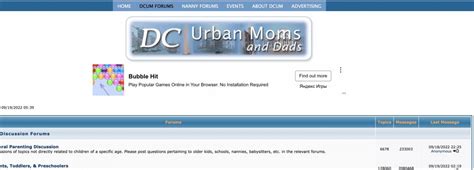 dcurbanmom forums
