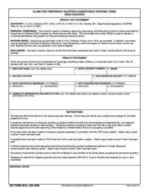 dd form 2912 pdf