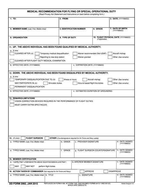 dd form 2992 pdf