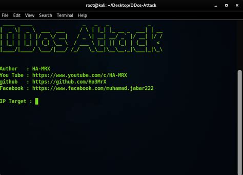 ddos attack example github