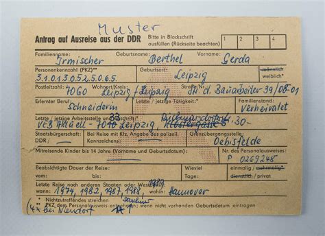 ddr ausreise