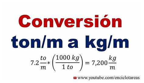 Tonelada: transformaciones, equivalencias y ejercicios resueltos