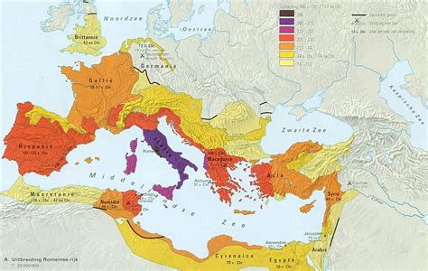 de geschiedenis van het romeinse rijk