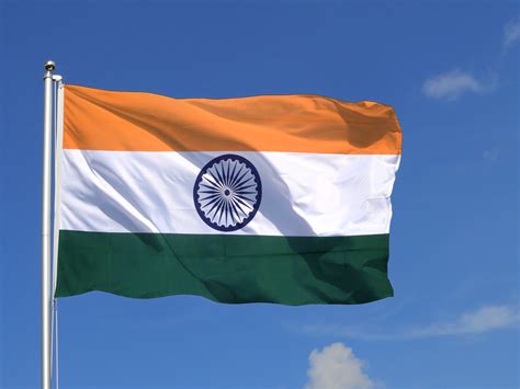 de vlag van india