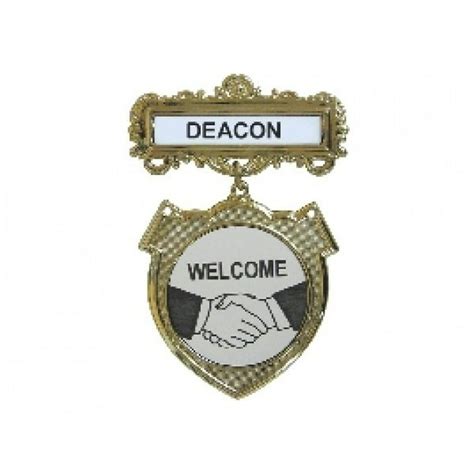 deacon and deaconess badges