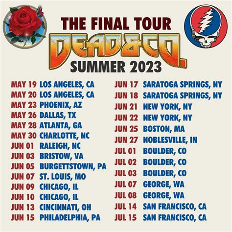 dead and co tour dates