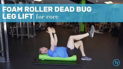 Dead Bug Exercise Foam Roller