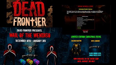 dead frontier 2 christmas event