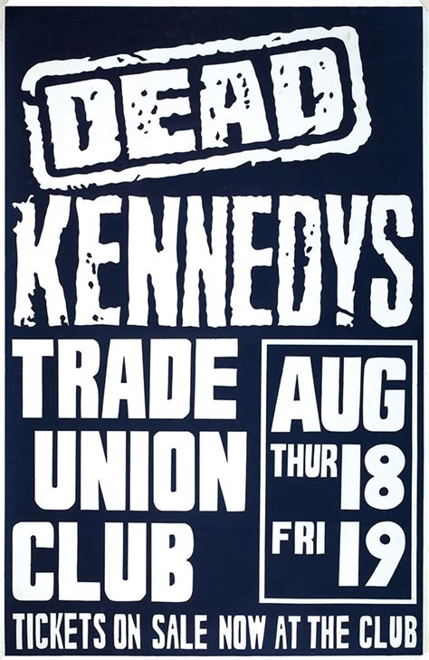 dead kennedys australia tour 1983