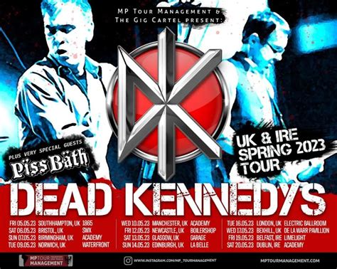 dead kennedys tour 2022 uk