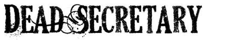 Download Dead Secretary font