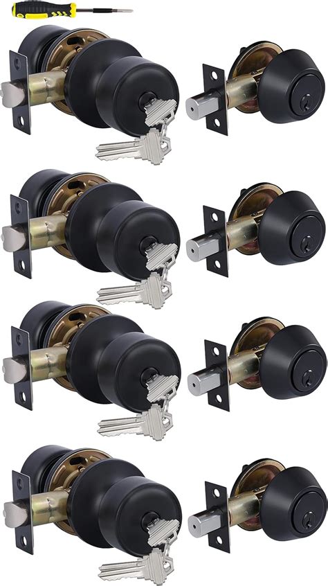 Deadbolt Set Of 4